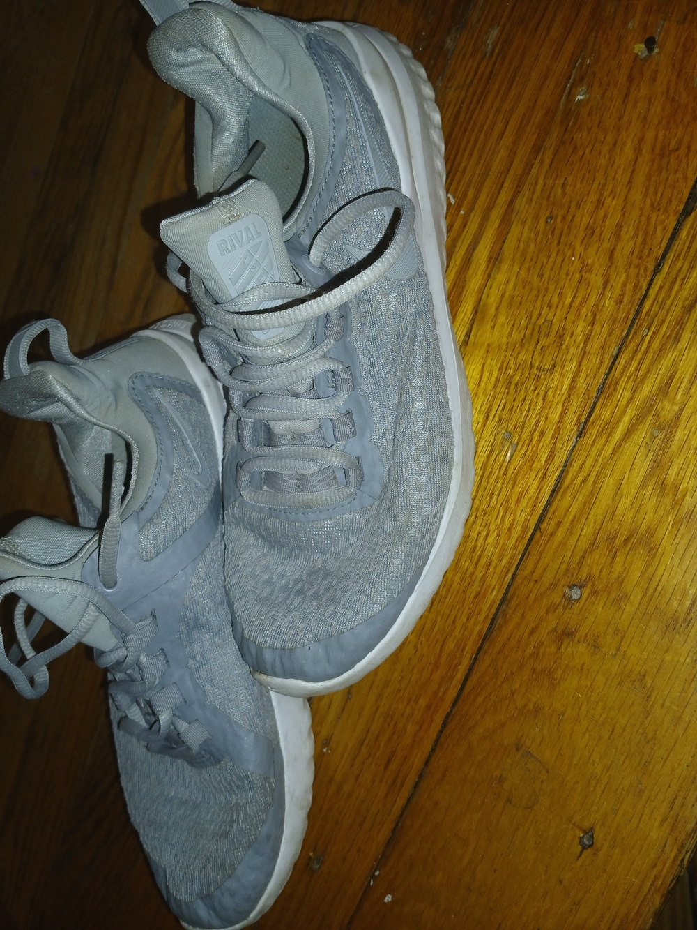 Nike Gray Athletic Running Shoes